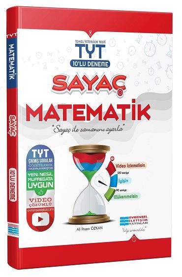 Evrensel İletişim YKS TYT MATEMATİK SAYAÇ 10 LU DENEME