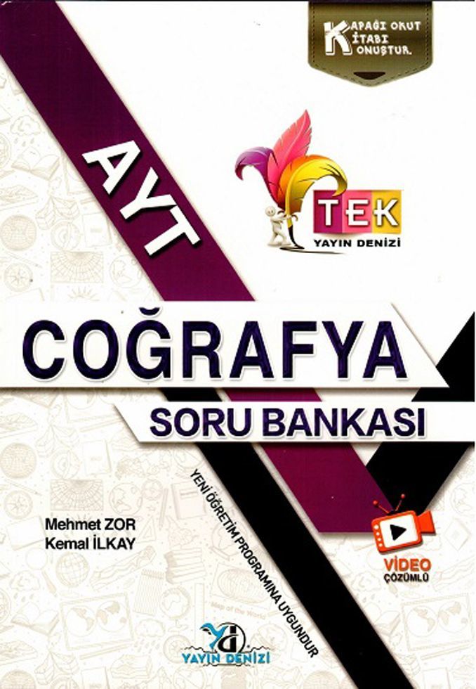 Yayın Denizi AYT TEK Serisi Coğrafya Soru Bankası