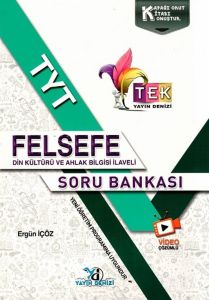 Yayın Denizi TYT TEK Serisi Video Çözümlü Felsefe Din Kültürü ve Ahlak Bilgisi İlaveli Soru Bankası