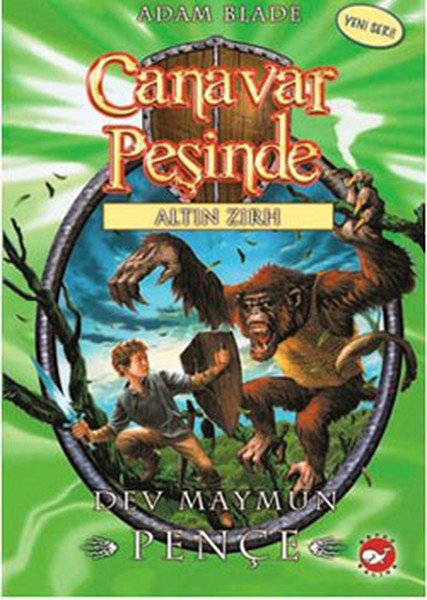 Beyaz Balina Yayınları Canavar Peşinde 8 - Dev Maymun Pençe- Adam Blade