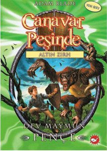 Beyaz Balina Yayınları Canavar Peşinde 8 - Dev Maymun Pençe- Adam Blade