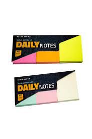 Not Yaz Daıly Notes (colours)(neon Renkli)