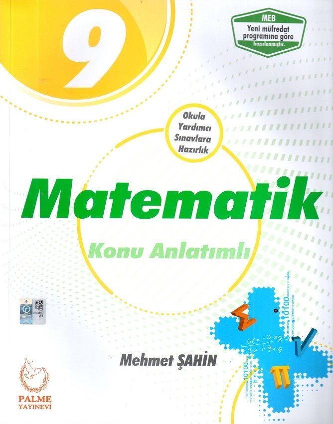 Palme 9.Sınıf Matematik Konu Anlatımlı