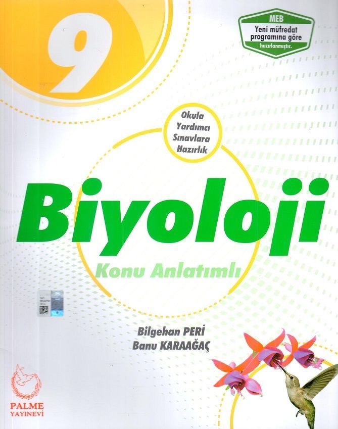 Palme 9.Sınıf Biyoloji Konu Anlatımlı