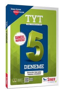 Sınav Yayınları TYT Çözümlü 5 Deneme