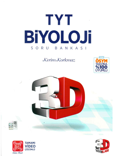 YKS TYT BİYOLOJİ SORU BANKASI