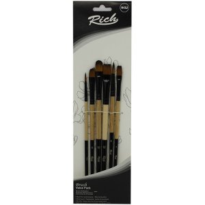 Rich Yeni Seri Fırça Karma 6 Lı Set 2