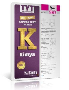 Sınav Yayınları TYT Kimya Çek Kopart Yaprak Test