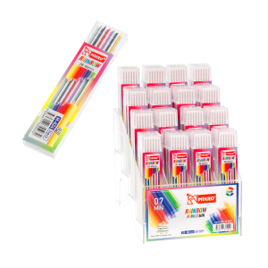 Mikro Kurşun Kalem Ucu Rainbow Karışık Renkli 0.7 mm