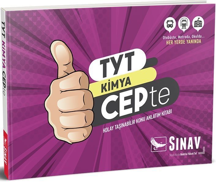 Sınav Yayınları TYT Kimya Konu Anlatımlı Cep Kitabı