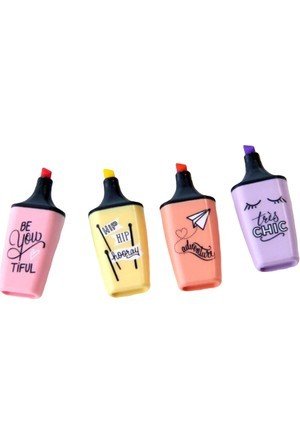 Stabilo Boss Mini Pastellove 4'lü Set