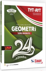 Sınav Yayınları TYT AYT Geometri 24 Adımda Özel Konu Anlatımlı Soru Bankası