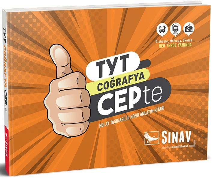Sınav Yayınları TYT Coğrafya Konu Anlatımlı Cep Kitabı