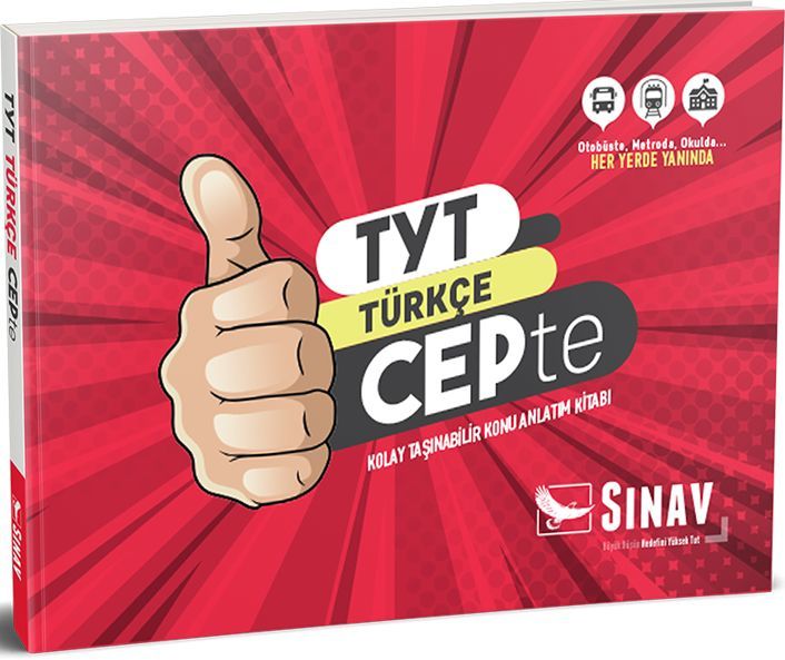 Sınav Yayınları TYT Türkçe Konu Anlatımlı Cep Kitabı