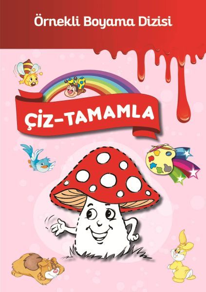 Parıltı Yayınları Çiz-Tamamla Boyama Kitabı