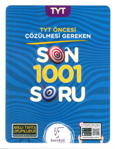 Karekök Yayınları YKS TYT SON 1001 SORU BANKASI