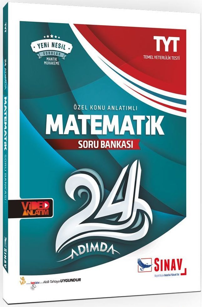Sınav Yayınları TYT Matematik 24 Adımda Özel Konu Anlatımlı Soru Bankası