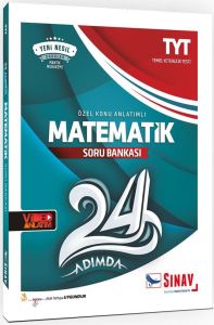Sınav Yayınları TYT Matematik 24 Adımda Özel Konu Anlatımlı Soru Bankası