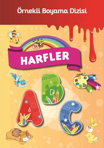 Parıltı Yayınları Harfler Boyama Kitabı