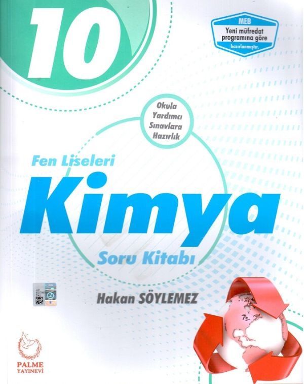 Palme 10.Sınıf Fen Liseleri Kimya Soru Bankası
