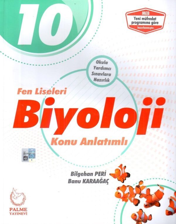 Palme 10.Sınıf Fen Liseleri Biyoloji Konu Anlatımlı