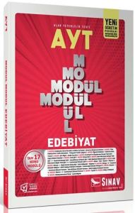 Sınav Yayınları AYT Edebiyat Modül Modül Konu Anlatımlı