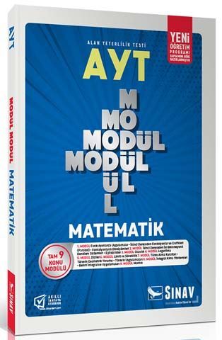 Sınav Yayınları AYT Matematik Modül Modül Konu Anlatımlı