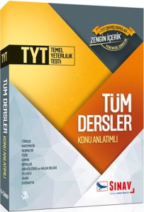 Sınav Yayınları TYT Tüm Dersler Konu Anlatımlı Tek Kitap