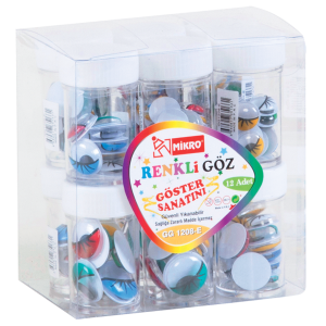 Mikro Kirpikli Göz 12 Lİ GG 1208-E