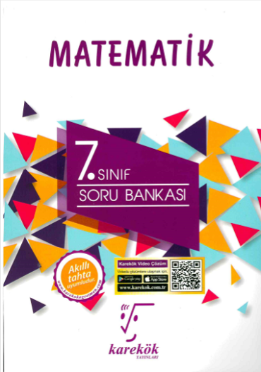 Karekök Yayınları 7.SINIF MATEMATİK SORU BANKASI