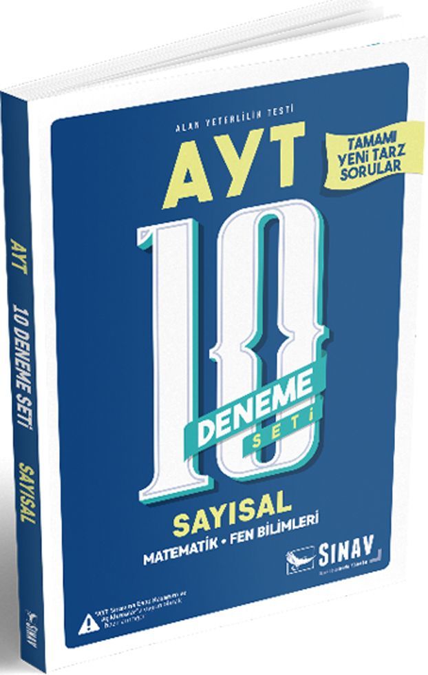 Sınav Yayınları AYT Sayısal 10 Deneme Seti