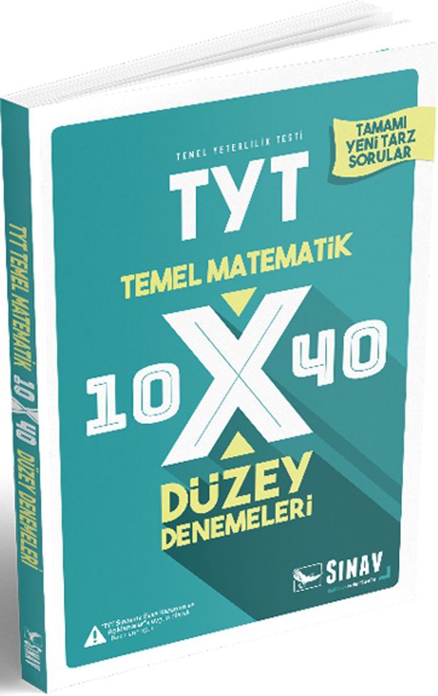 Sınav Yayınları TYT Matematik 10x40 Düzey Denemeleri
