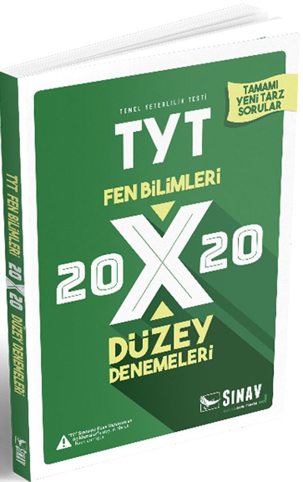 Sınav Yayınları TYT Fen Bilimleri 20x20 Düzey Denemeleri