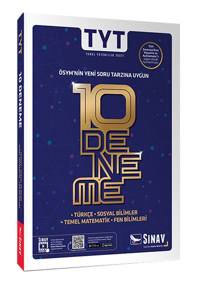 Sınav Yayınları TYT 10 Deneme