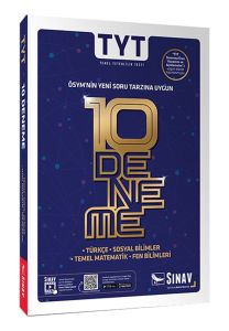 Sınav Yayınları TYT 10 Deneme