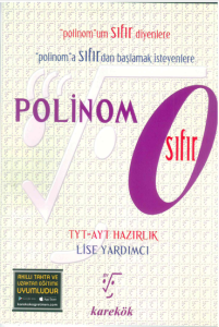 Karekök Yayınları SIFIR POLINOM