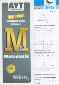 Sınav Yayınları AYT Matematik Çek Kopar Yaprak Test