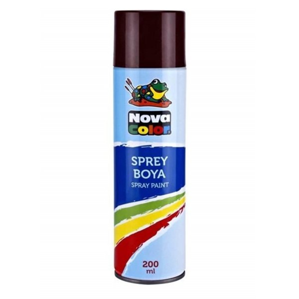 Nova Color Sprey Boya 200 ml Kahverengi