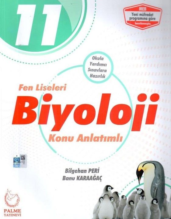 Palme 11.Sınıf Fen Liseleri Biyoloji Konu Anlatımlı