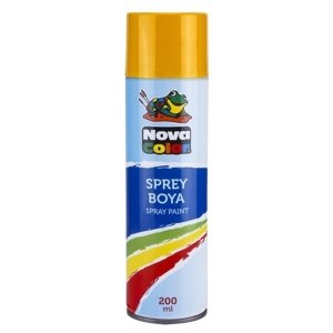 Nova Color Sprey Boya 200 ml Sarı