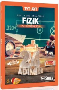 Sınav Yayınları TYT AYT Fizik 24 Adımda Özel Konu Anlatımlı Soru Bankası