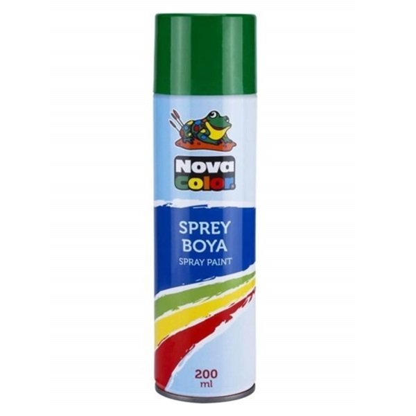 Nova Color Sprey Boya 200 ml Yeşil