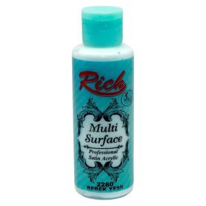 Rich Multi Surface Akrilik Boya 120 cc - Bebek Yeşil