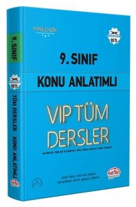 Editör Yayınları 9.SINIF TÜM DERSLER KONU ANLATIMLI MAVİ KİTAP