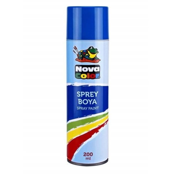 Nova Color Sprey Boya 200 ml Mavi
