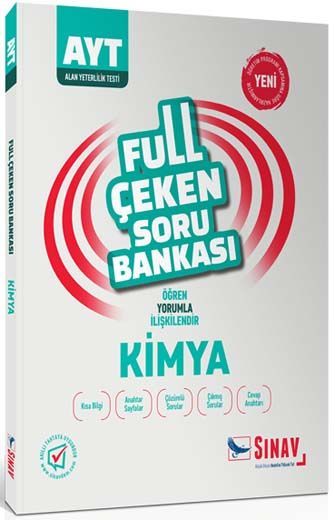 Sınav Yayınları AYT Kimya Full Çeken Soru Bankası