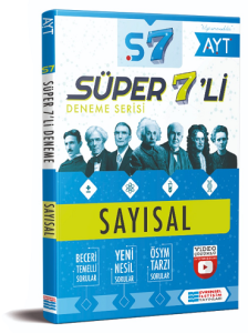 Evrensel İletişim YKS AYT SÜPER 7 Lİ VİDEO ÇÖZ. DENEME SAYISAL