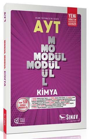 Sınav Yayınları AYT Kimya Modül Modül Konu Anlatımlı