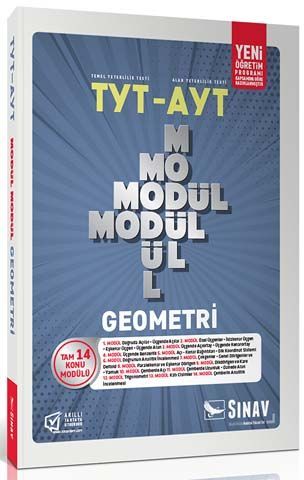 Sınav Yayınları TYT AYT Geometri Modül Modül Konu Anlatımlı
