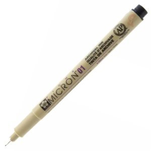 Sakura Pigma Micron Çizim Kalemi 0.1 mm Siyah